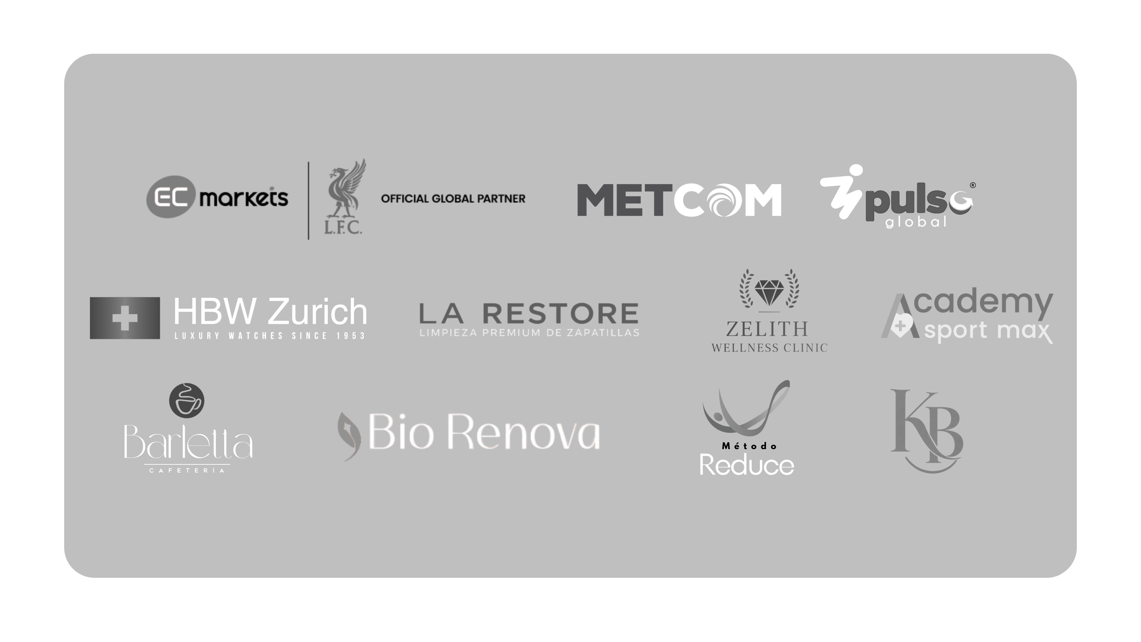 Logos de marcas que confian en Productora Iris